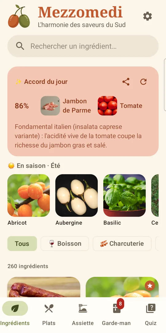 MezzoMedi app screen