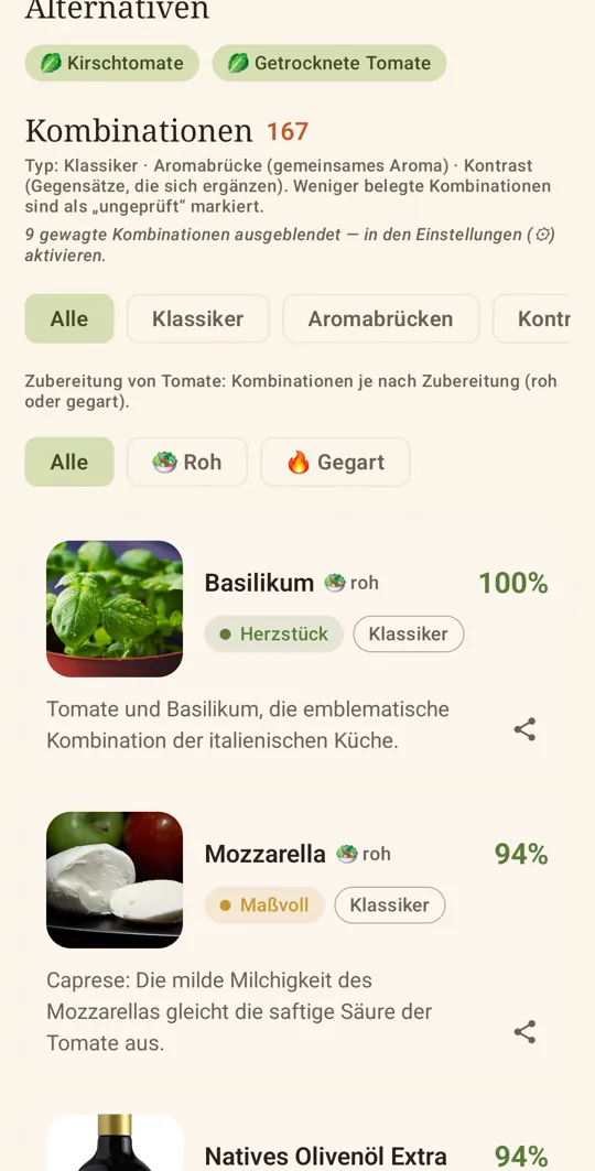 Erklärte Kombinationen · MezzoMedi