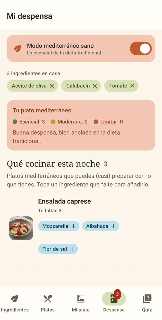 Mi despensa · MezzoMedi