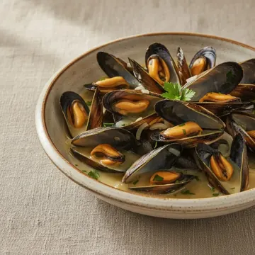 Mussels Marinière