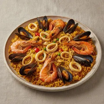 Seafood Paella