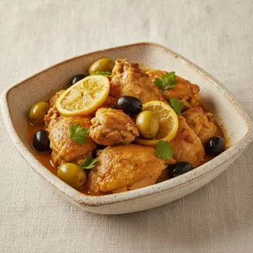 Chicken Tagine with Preserved Lemon